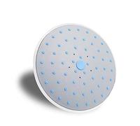 R&Xrenxia Rotonda sul Tetto precipitazioni Top soffione, ABS Testa Grigia Doccia, Doccia a Pioggia Cabina spruzzatore Bagno 1/2" Connettore