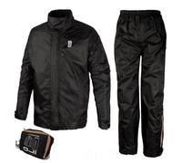 R028 TAGLIA XXL COMPLETO ANTIPIOGGIA IMPERMEABILE COMPATTO MOTO SCOOTER OJ