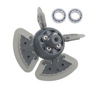 R0524900 - Motore di ricambio per pulitore per piscine MX6 MX8, per plastica e assemblaggio RuBsBser con per una facile installazione, ripristina la potenza di aspirazione (B)