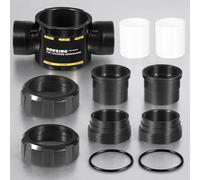 R0694000 Ricambio per alloggiamento Jandy TruClear con sindacati - per sistemi a celle saline TruClear - per celle di sale TruClear 11K, impianto idraulico in PVC da 2"/3", adatto per sistemi di