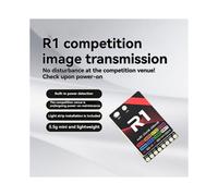 R1 5.8GHz 200mW VTX 8CH FPV Trasmissione Video Striscia LED di Rilevamento Potenza Integrata per Droni da Competizione RC FPV