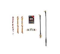 R1 5.8GHz 200mW VTX 8CH FPV Trasmissione Video Striscia LED di Rilevamento Potenza Integrata per Droni da Competizione RC FPV