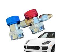 R1234YF-on-R134A Adattatore accoppiamento giunto giunto per sistemi di condizionamento 'aria | Raccordo tubo flessibile ad alta pressione e bassa pressione, adattatore CA per 1234yf in 134a con u