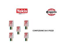 YOKIS URMET 5454073 INTERFACCIA PER PULSANTE DOPPIO AUTOMAZIONE PACK 5 PEZZI