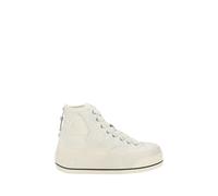 R13 White Polyethylene High Top Sneakers - EU36/US6