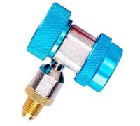 R134A Adapter Fittings - Quick AC Connector, High-Precision Leak-Proof Adapter | Efficient Automotive Fitting, Durable Installation Tool for Car, Auto, RV, HVAC Systems, Easy Setup, Reliable Performan