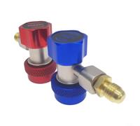 R134A per kit di innesto rapido ad alta pressione bassa pressione aria | Alta pressione e bassa pressione, coppia rossa e blu, per R134A, facile da usare, necessità di officina