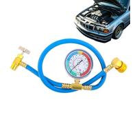 R134a Refrigerant Recharge Kit - Quick Refill Leakproof Hose Gauge
