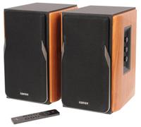 R1380Db Professionale Attivo 2.0 Libreria Speaker Sistema Con Bluetooth Marrone