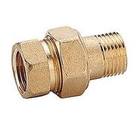 R18 Raccordo diritto tre pezzi NON CROMATO R18Y065 1 CIG UNI 7129 GIACOMINI