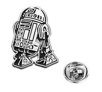 R2-D2 Droid Robot Spilla Argento Lapel Pin Badge Spilla