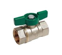 R251WX024 Valvola a sfera, attacchi F-F, maniglia a farfalla 3/4 GIACOMINI