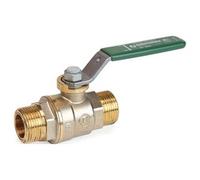 R253WX035 Valvola a sfera, attacchi M-M, maniglia a leva 1 GIACOMINI