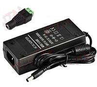 r2digital® ALIMENTATORE 12V 5A 60W con CONNETTORE BNC TRASFORMATORE UNIVERSALE SPINA 5.5mm x 2.5mm