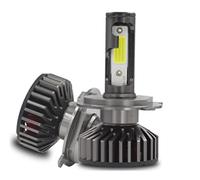 r2digital® Lampade auto Led 4300K H4 H5 14000lm Bianco lunare, Lampade auto R2 G40 ottime per auto epoca, Lampade auto LUCI DOPPIA LUMINOSITA' ABBAGLIANTI e ANABBAGLIANTI (H4 4300)