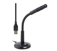 r2digital Microfono per computer USB Plug Play da tavolo con pulsante Mute per videoconferenze aziendali, lezioni online, registrazione, podcasting, giochi, chat, Skype (usb U780)