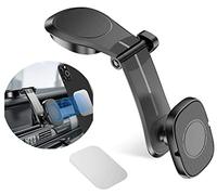 r2digital SUPPORTO MAGNETICO da AUTO per CELLULARE e SMARTPHONE UNIVERSALE ADESIVO per cruscotto ed a CALAMITA per il telefono CONSOLE CENTRALE