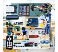 R3 Project Super Starter Kit, scheda di sviluppo Kit completo per Arduino Learning per aggiornamento RFID (UNO-1)
