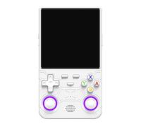 R36 Ultra Retro Console Da Gioco Portatile, Retro Classico Joystick Supporto WiFi Multiplayer 4.0 Pollici IPS OCA HD Portatile Console Da Gioco Uomo Regalo Di Natale-white||128G