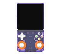 R36 Ultra Retro Console Da Gioco Portatile, Retro Classico Joystick Supporto WiFi Multiplayer 4.0 Pollici IPS OCA HD Portatile Console Da Gioco Uomo Regalo Di Natale-Purple||128G