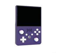 R36MAX 2 Console portatile classica, display IPS da 4,5 pollici, libreria 18000 giochi, 30 emulatori, design joystick staccabile, materiale ABS, video gamer compatto per on-the-go (indaco)