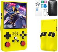 R36Max, console di gioco portatile retrò, console per videogiochi con 64 G integrati, oltre 18000 giochi, ricaricabile da 4000 mAh, supporta oltre 30 simulatori, sistema Linux, schermo IPS da 4,0