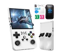R36MAX Console di gioco portatile retrò, schermo IPS da 4,0 pollici 720 x 720, 64 GB integrato, oltre 18.000 giochi classici, sistema Linux open source portatile, batteria da 4000 mAh, console di
