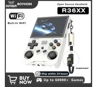 R36S aggiornato R36XX Console di gioco portatile retrò Linux ARKOS Schermo IPS da 3,5 pollici Lettore video tascabile portatile Giochi Wi-Fi Regalo per bambini