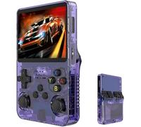 R36s-Console di gioco portatile retrò con schermo IPS da 3,5 pollici da 128 G integrato oltre 20000 giochi classici sistema Linux open source lettore video tascabile portatile con batteria da 3200 mAh