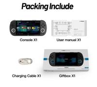 R36S Retro Handheld Video Game Console 20000 GAMES 3.5" IPS Screen 64GB PURPLE