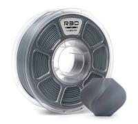 R3D Filamento 3D PLA da 1,75 mm, 0-370 mm/s, stampa ad alta velocità, precisione dimensionale +/- 0,02 mm, bobina di plastica trasparente da 1 kg, filamento per stampa 3D(Grigio)