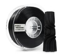 R3D Filamento per stampante 3D ad alta velocità, 1,75 mm, 1 kg, per stampa ad alta velocità da 30-600 mm/s, precisione dimensionale +/- 0,02 mm, bobina di plastica 1kg, compatibile AMS (Nero)