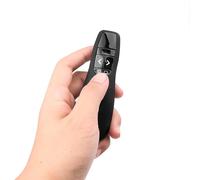 R400 Telecomandi wireless USB da 2,4 GHz con puntatore laser rosso e funzione di controllo remoto per presentazioni PowerPoint.