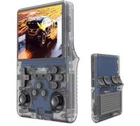 R40S PRO Console Da Gioco Retro, Schermo IPS Da 3,5 Pollici, Giochi Classici Integrati In Linux, Console Da Gioco Portatili A Doppio Joystick, Regalo Di Natale-black||64g