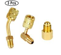 R410a Adattatore Anti-blowback Bassa Perdita Manichetta Raccordo 0.6cm Maschio A