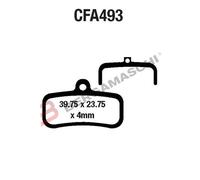 R4349300 - SERIE PASTIGLIE CFA493R MTB