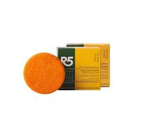R5, Docciaschiuma Solido Nutriente, 2 Pezzi | Con amido di riso, burro di albicocca e olio di cocco, 97% ingredienti naturali, senza siliconi e conservanti
