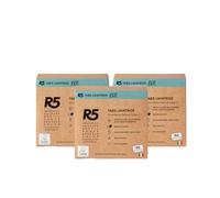 R5 Eco Tabs Lavatrice 90 Pastiglie, Tensioattivi Vegetali, 3 x 30 Tabs