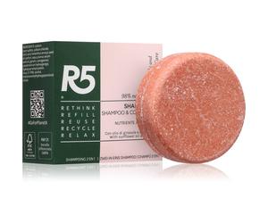 R5 Nourishing 2 in 1 Shampoo solido effetto nutriente 70 g