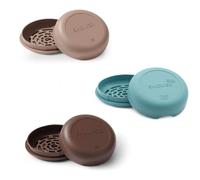 R5 Porta Sapone Bagno Solido 3 Pezzi, Plastica Riciclata, Ideale per D