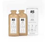 R5 - Refill Vetri - Perfetto per le superfici dure - Fragranza Acacia e Rosmarino - 2 Refill equivalgono a 2 flaconi da 750ml, 100% MADE IN ITALY