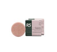 R5, Shampoo 2-in-1 Solido, 2 Pezzi, Balsamo Integrato, 98% di Ingredienti di Origine Naturale, Olio di Ciliegia e Girasole, Profumo di Fiori, Dermatologicamente e Nickel Tested, Vegan, Made in Italy