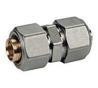 Raccordo diritto Giacomini 32x3 mm per multistrato ottone cromato R560MX126