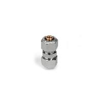 Raccordo diritto Giacomini 32x3 mm per multistrato ottone cromato R560MX126