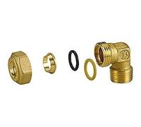 R562 Raccordo curvo 90° filettato maschio R562Y116 1/2" x 18 GIACOMINI