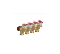 Collettore Giacomini componibile con rubinetti 1x16/4 R585CY044