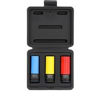 GEDO R63043003 - Set di chiavi a bussola con chiusura a chiave 1/2 3 pz.
