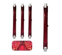 R7S Lampada Alogena 118mm 200W Dimmerabile, Lampadina Riscaldante Rosso Risparmio Energetico COB Lineare Luce 200Lm, Illuminazione Fascio 360° Lampadine Infrarossi R7S, Nessuno Sfarfallio, 4 Pezzi