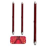 R7S Lampada Alogena 254mm 1000W Dimmerabile, Lampadina Riscaldante Rosso Risparmio Energetico COB Lineare Luce 1000Lm, Illuminazione Fascio 360° Lampadine Infrarossi R7S, Nessuno Sfarfallio, 3 Pezzi