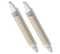 R7S LED 118mm Lampadina 10W Dimmerabile, Luci di inondazione tipo J a doppio attacco (100W Alogeno T3 Equivalente), Lampade Lineare 1000LM 4000K 360 Gradi, Confezione da 2 (Bianco Naturale)